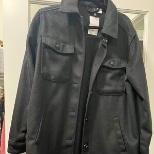 H&M Oversized Shirt Jacket - NWT